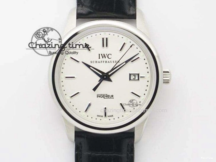 MIROTIME 0326 Efficient Mark XVIII Le Petit Prince IW327001 SS MKS 1:1 Best Edition White Dial On Leather Strap MIYOTA9015 V 7220